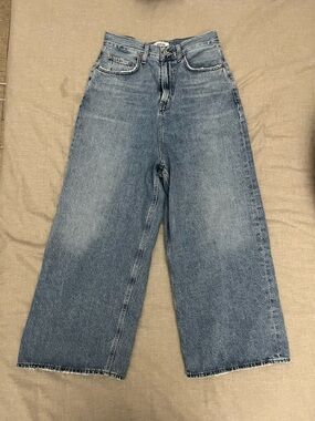 Agolde  large Jeans — Light Blue Denim